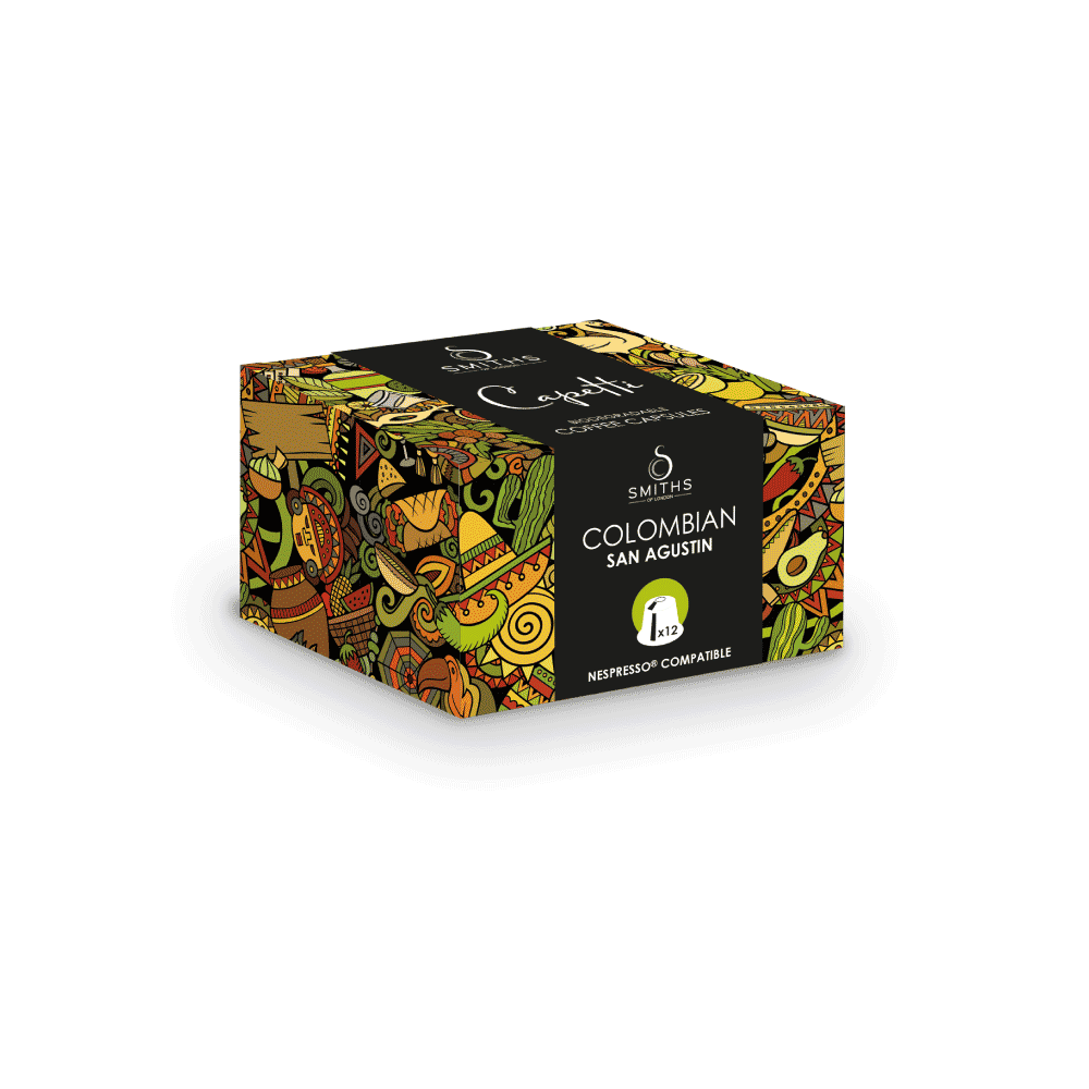 COLOMBIAN SAN AGUSTIN - BIODEGRADABLE NESPRESSO® COMPATIBLE CAPSULES