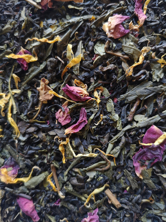 IMPERIAL ROSE FLOWER FLAVOURED GREEN TEA