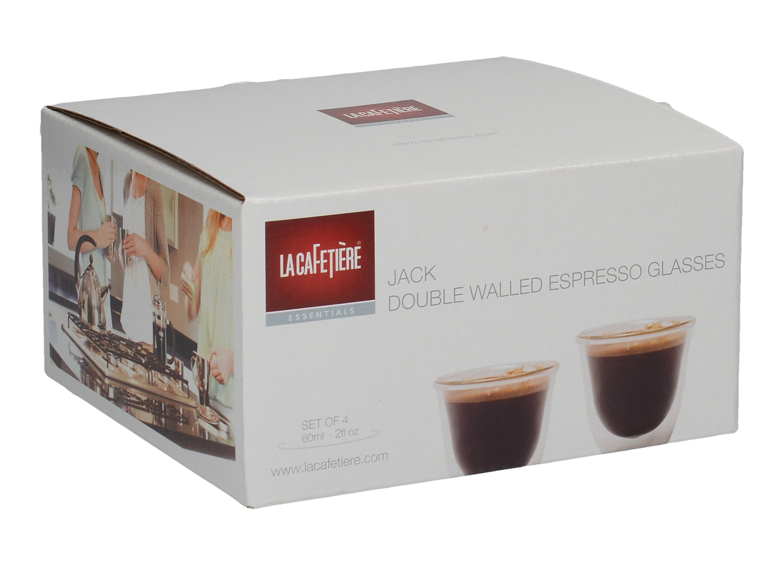 JACK ESPRESSO CUPS (PACK OF 4)